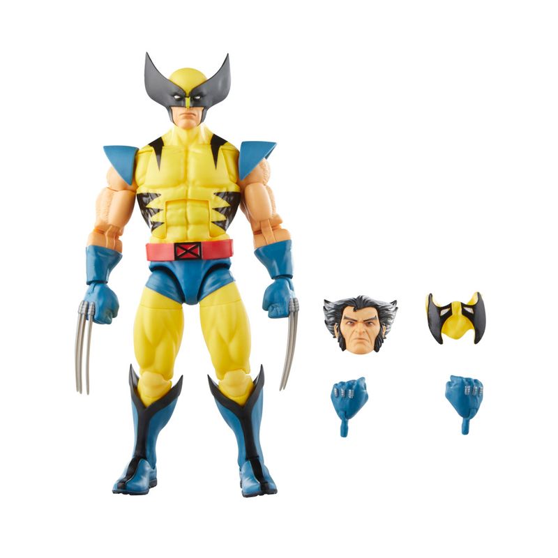 Boneco-Articulado-com-Acessorios---Marvel-Legends---X-Men---Wolverine---Hasbro-1