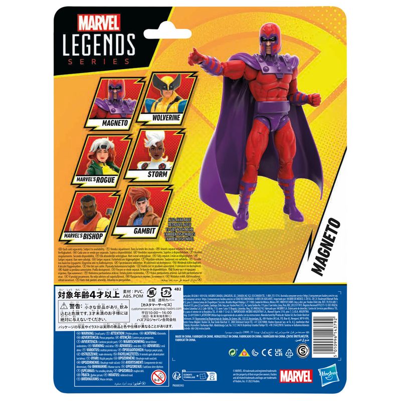 Boneco-Articulado---Marvel-Legends-Series---X-Men--97---Magneto---Hasbro-4