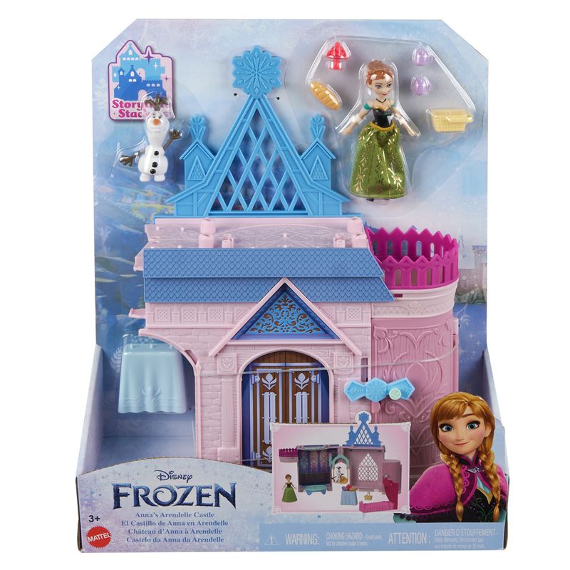 Casa-de-Boneca---Castelo-Empilhavel---Anna---Disney-Frozen---Mattel-1