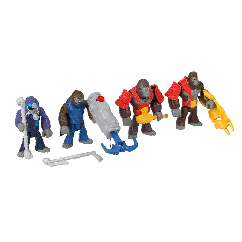Figura-de-Acao---Mundo-Aventura---Pacote-Gorilas-E-Macacos---Imaginext---Mattel-3