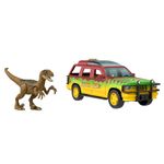 Conjunto-Carrinho-E-Figura---Jurassic-Park---Ford-Explorador-E-Velociraptor---Mattel-0