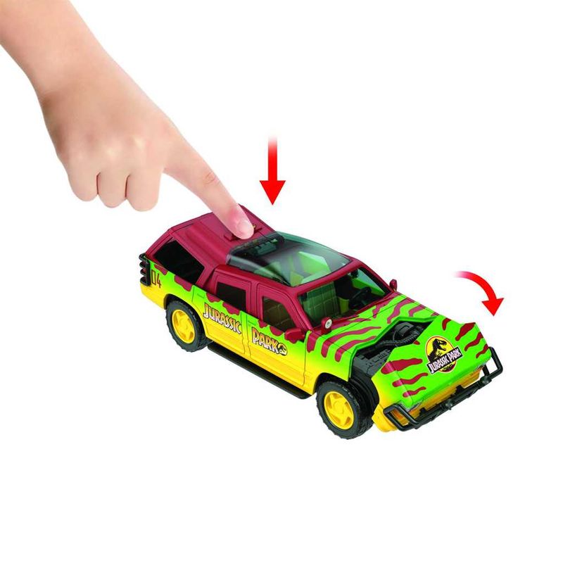 Conjunto-Carrinho-E-Figura---Jurassic-Park---Ford-Explorador-E-Velociraptor---Mattel-4