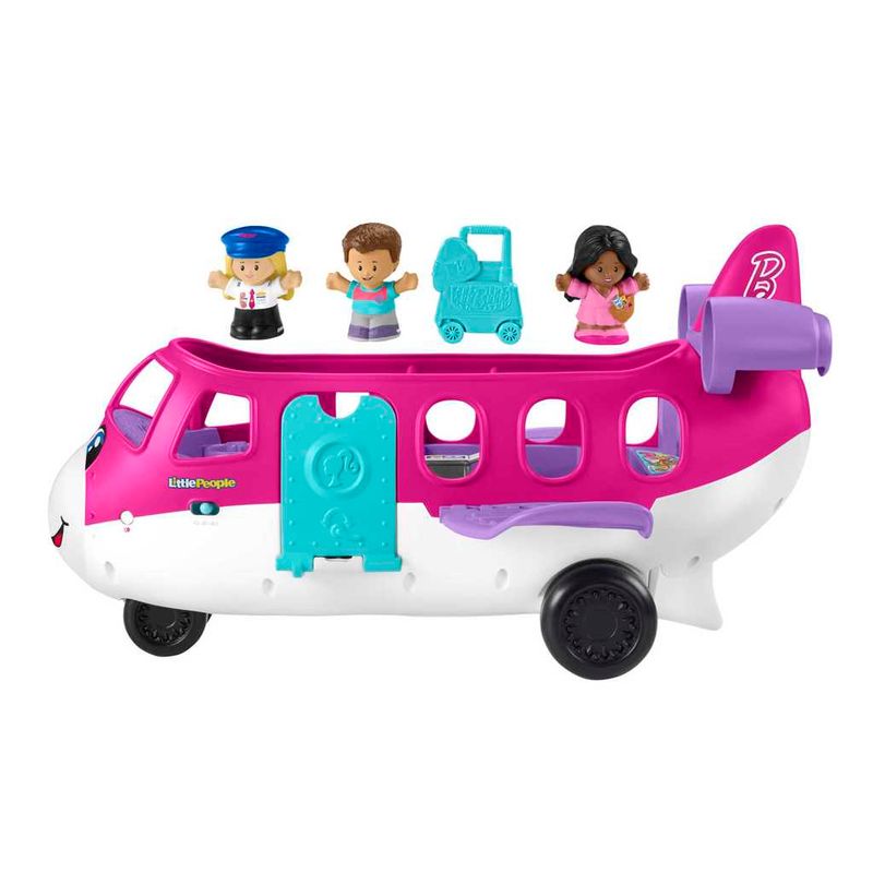 Conjunto-Aviao-E-Acessorios---Barbie---Little-People---Aviao-Dos-Sonhos---Mattel-1