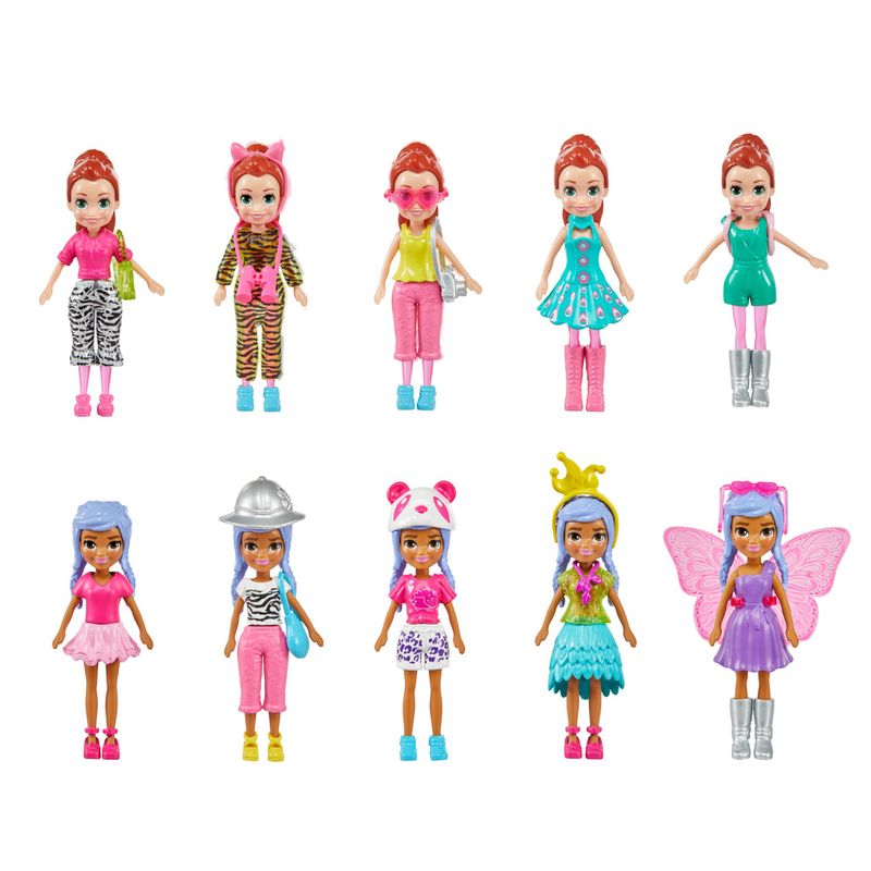 Boneca Polly Pocket Infantil Conjunto Moda Infantil Mattel - Loja Zuza  Brinquedos