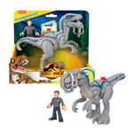 Figura-Acao---Imaginext---Blue-e-Owen---Jurassic-World---Mattel-0