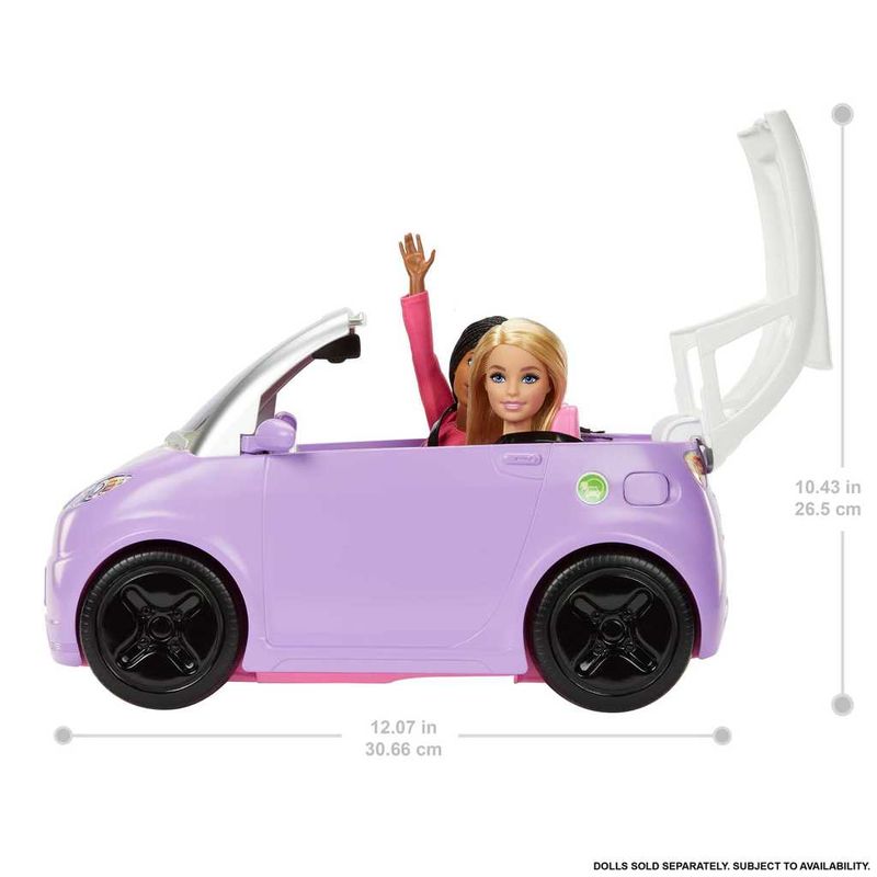 Barbie with best sale a car