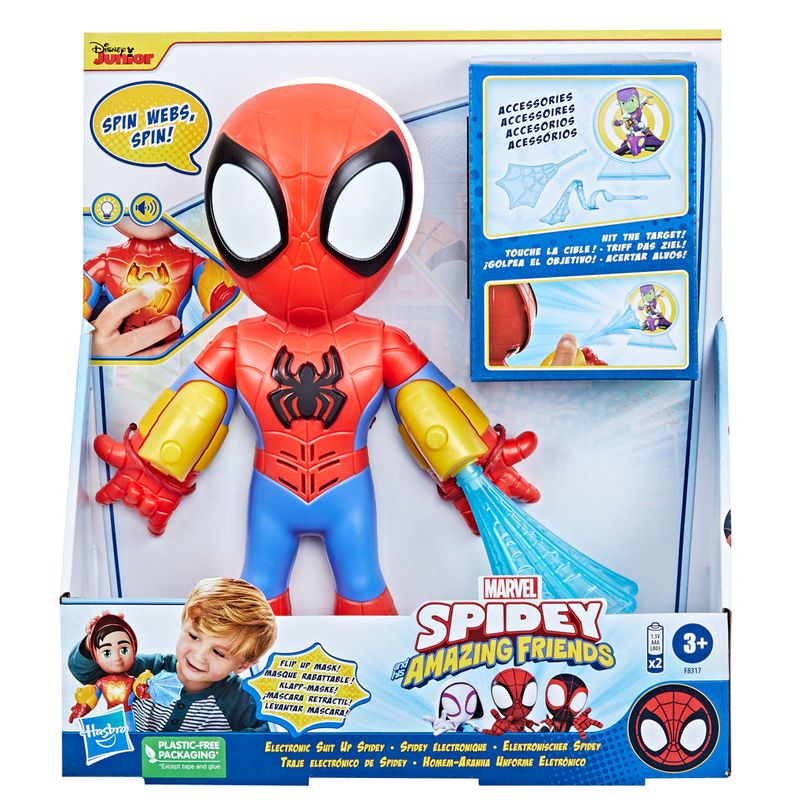 Boneco-Eletronico-com-Lancador---Disney-Junior---Marvel---Spidey---Hasbro-4