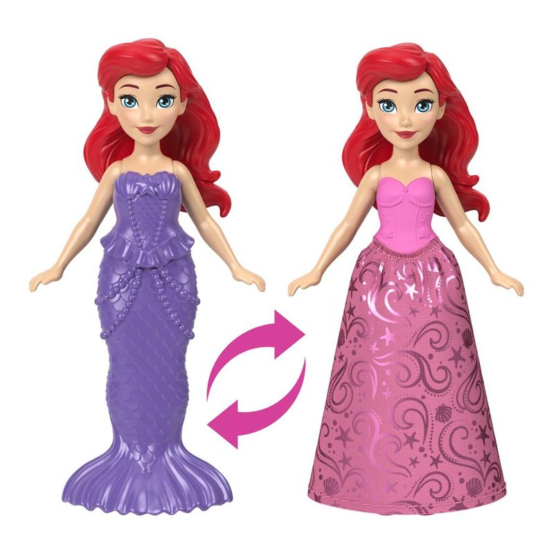 Conjunto-Boneca-E-Acessorios---Disney---Castelo-Empilhavel-Da-Ariel-Terra-E-Do-Mar---Mattel-4