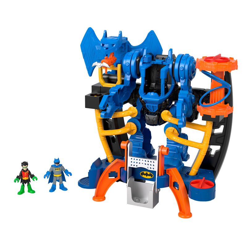 Conjunto-De-Figuras---Imaginext---Dc-Super-Friends---Centro-Comando-Robotico-Do-Batman---Mattel-0