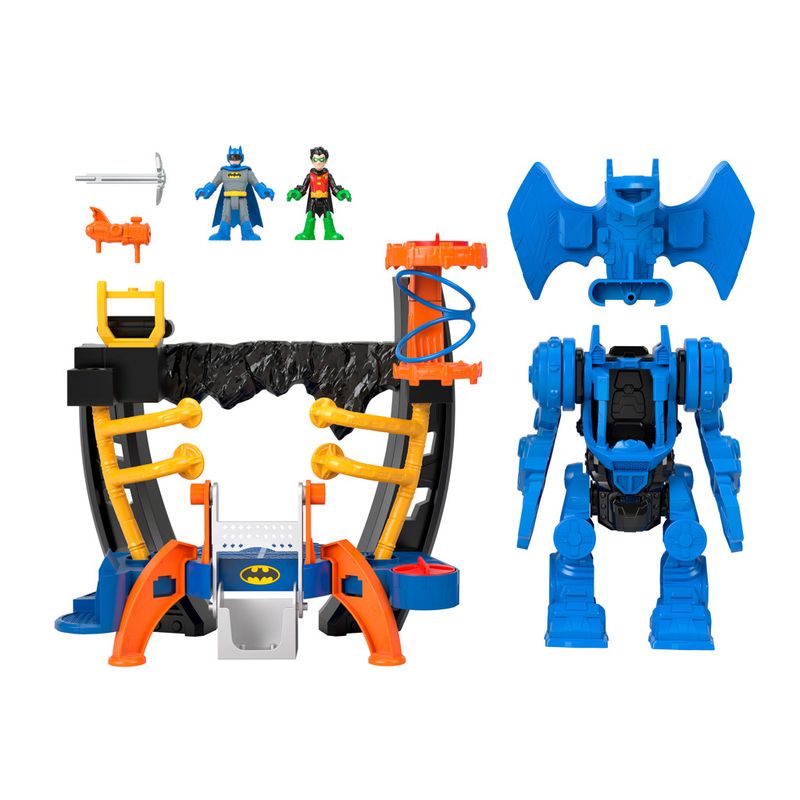 Conjunto-De-Figuras---Imaginext---Dc-Super-Friends---Centro-Comando-Robotico-Do-Batman---Mattel-1