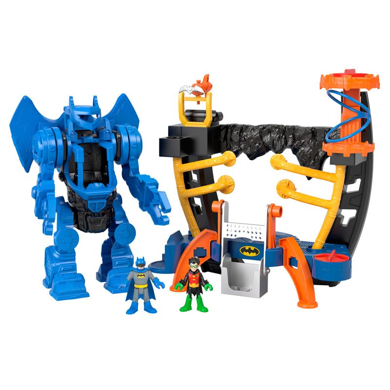 Conjunto-De-Figuras---Imaginext---Dc-Super-Friends---Centro-Comando-Robotico-Do-Batman---Mattel-2
