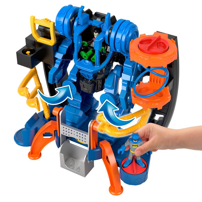 Conjunto-De-Figuras---Imaginext---Dc-Super-Friends---Centro-Comando-Robotico-Do-Batman---Mattel-4