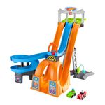 Pista-De-Corrida-E-Carrinhos---Hot-Wheels---Little-People-Racing-Loops-Tower---Com-Sons---Mattel-0