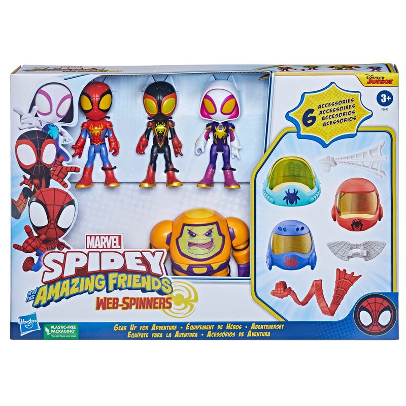 Conjunto-de-Mini-Figuras---Disney-Junior---Marvel---Equipe-Spidey-e-Zola---Hasbro-2