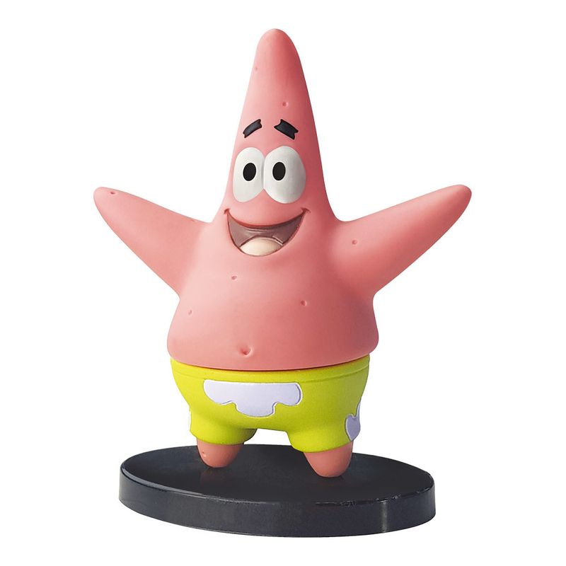 Mini-Figura-Colecionavel---Fandombox-Patrick-Estrela----Bob-Esponja---Lider---Cores-Sortidas-0