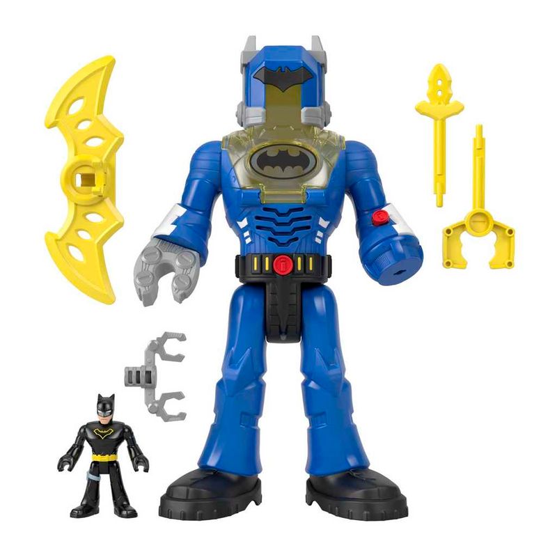 Conjunto-De-Figuras-De-Acao---Imaginext---DC-Super-Friends---Batman-Com-Robo---Azul---Mattel-0