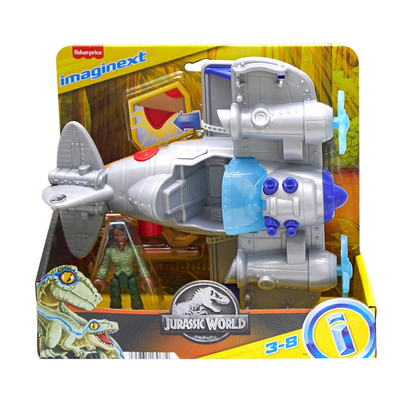 Boneco-Articulado-e-Aviao---Imaginext---Jurassic-World---Kayla---Mattel-1