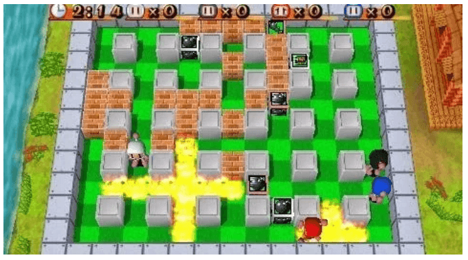 jogo Bomberman Land - psp NOVO