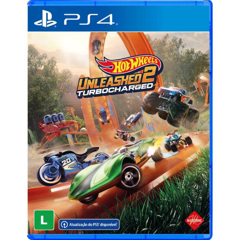 Jogo---Playstation-4---Hotwheels-Unleashed-2-Turbocharged---Solutions-2-Go-0