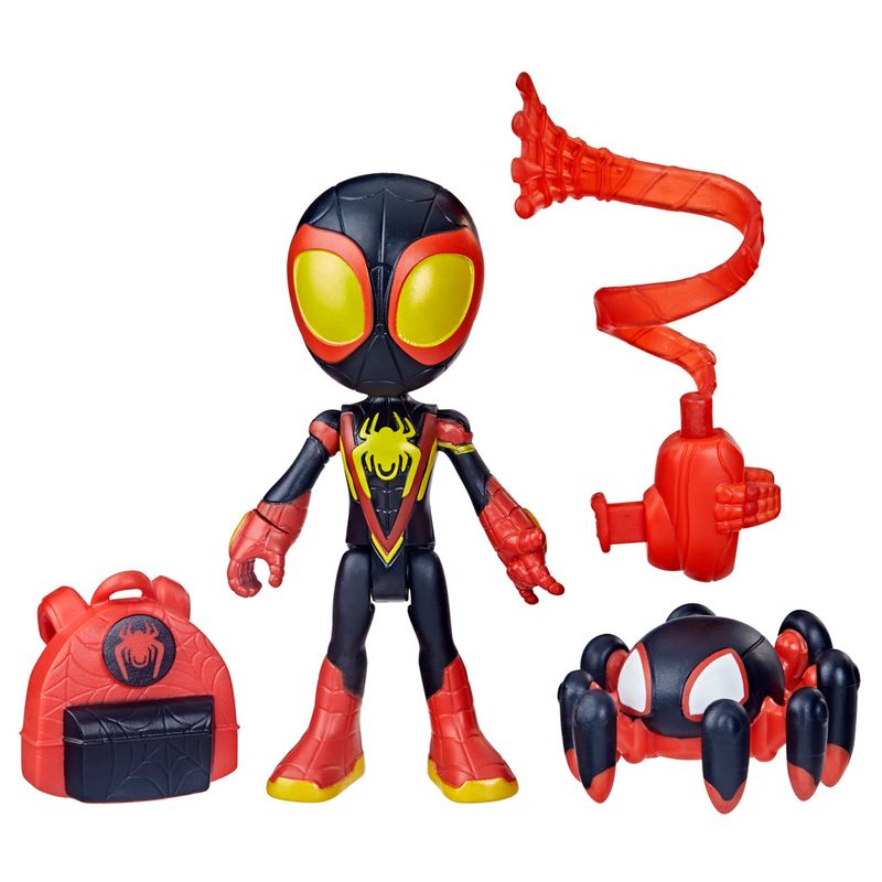 Conjunto Figura E Acessórios - Marvel - Spidey E Seus Amigos