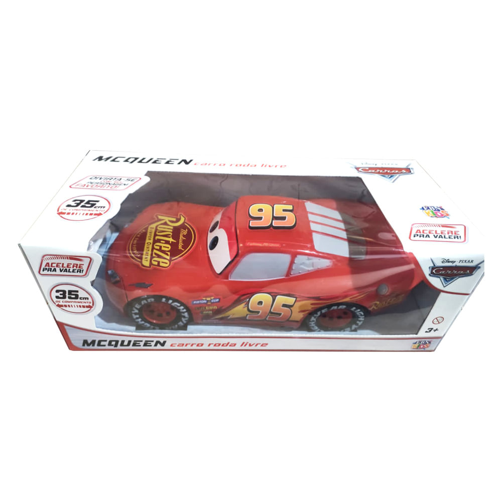 Primeiro carro de corrida de carros da Disney Lightning McQueen