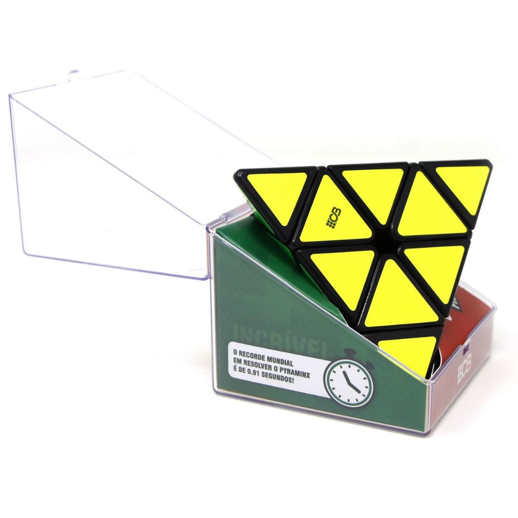 Cubo Mágico Profissional Pirâmide De Brinquedo, Cubo Mágico De