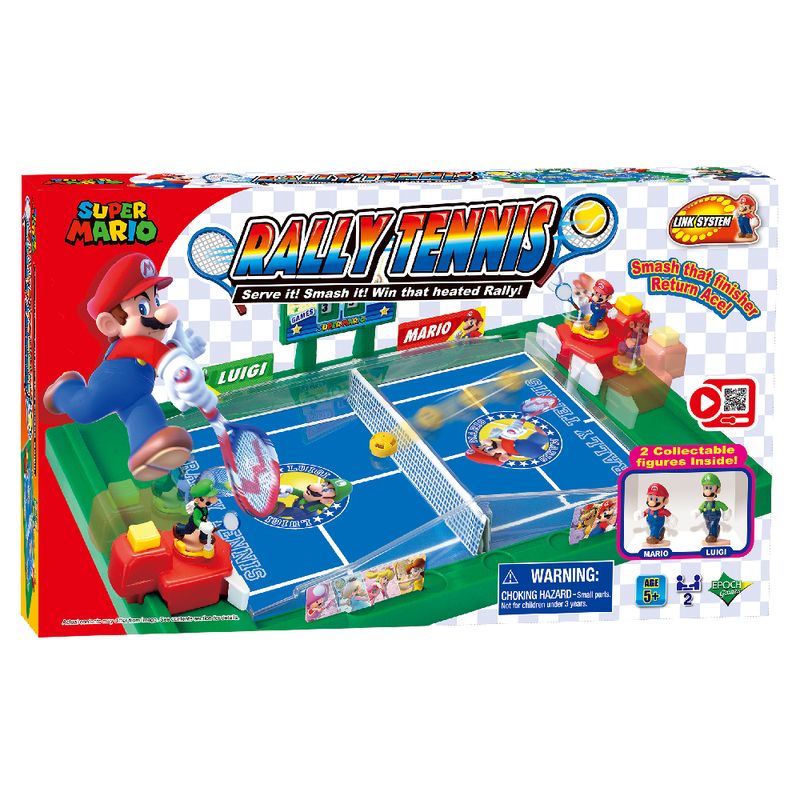 Jogo-Classico---Super-Mario---Rally-Tennis---Epoch-1