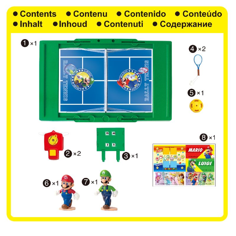 Jogo-Classico---Super-Mario---Rally-Tennis---Epoch-7