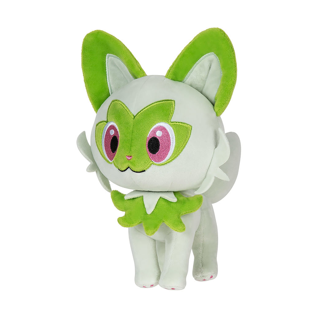 Pelúcia - Pkw - Pokemon - Jazwares - Sprigatito - Verde - Sunny