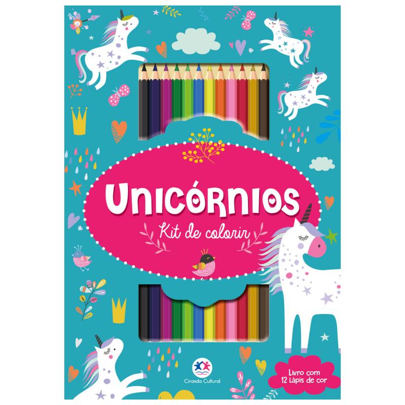 Conjunto-de-Lapis-de-Colorir-com-Livro---Unicornios---Catavento-0