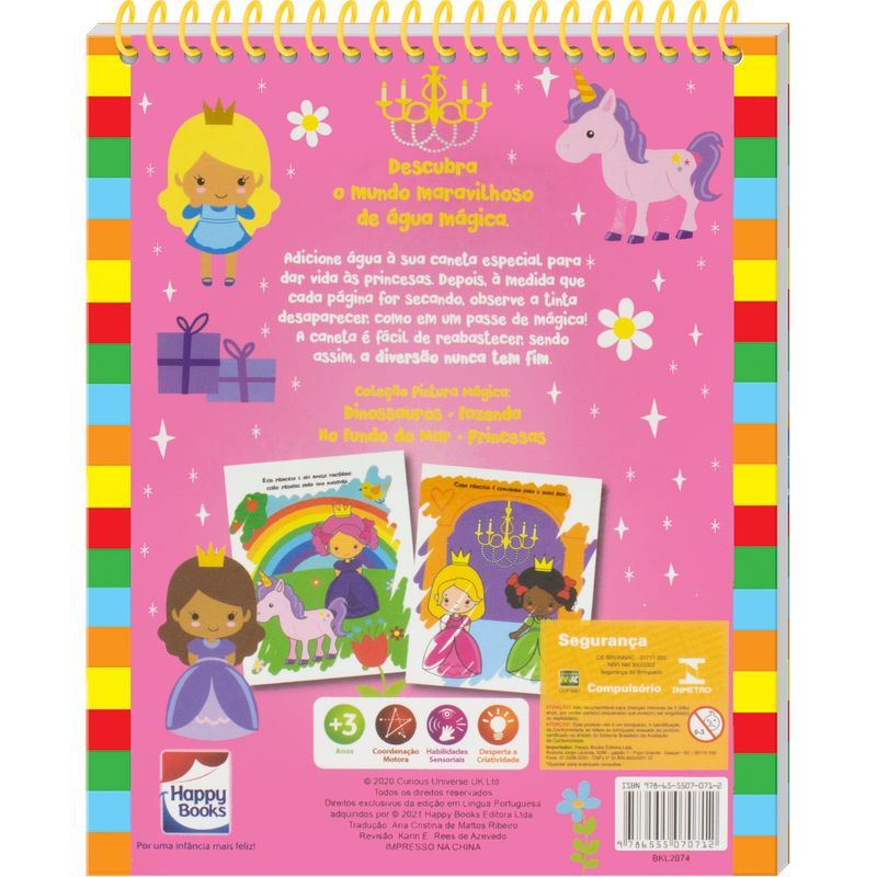 Livro-para-Colorir---Pintura-Magica---Princesa---Catavento-2