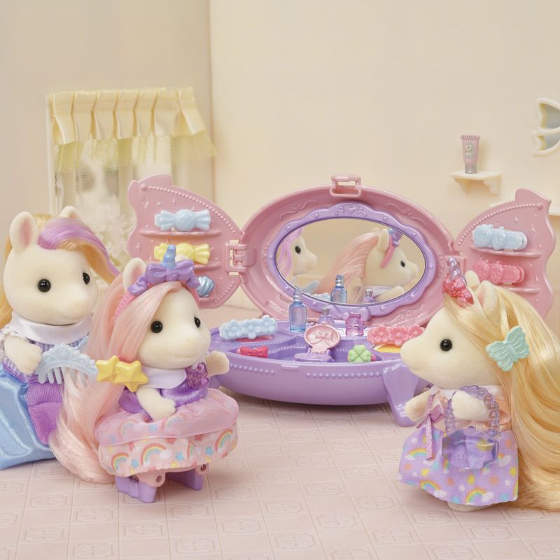 Sylvanian-Families---Conjunto---Penteadeira-Da-Ponei---Epoch-3