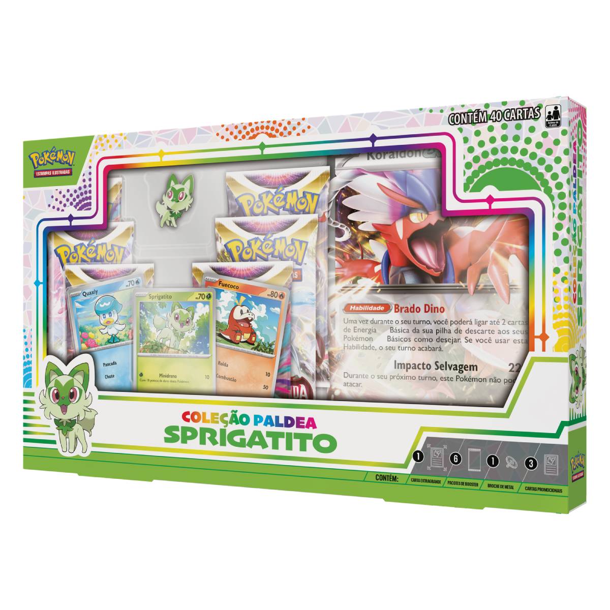 Cards Pokémon - Box Eternatus - Vmax - Copag - Ri Happy