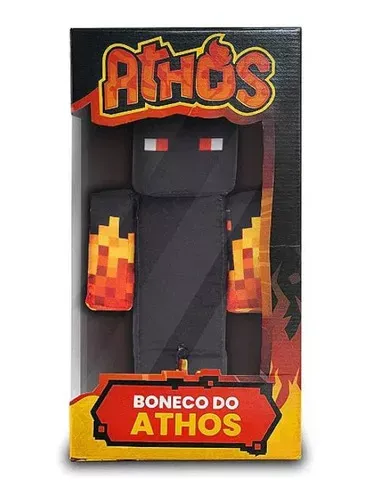 Boneco Athos r Minecraft - 25cm - ZOOM BRINQUEDOS E PRESENTES