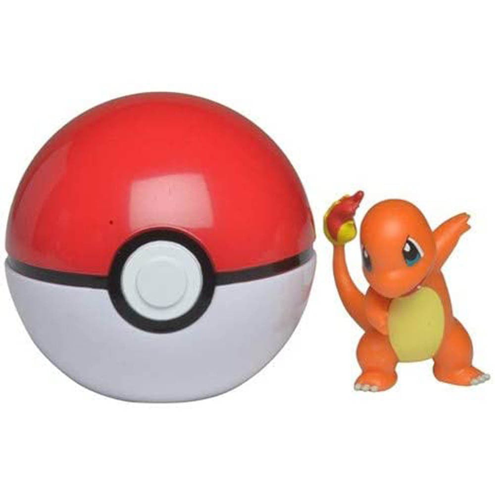 Bonecos Pokémon Colecionáveis com Pokébola