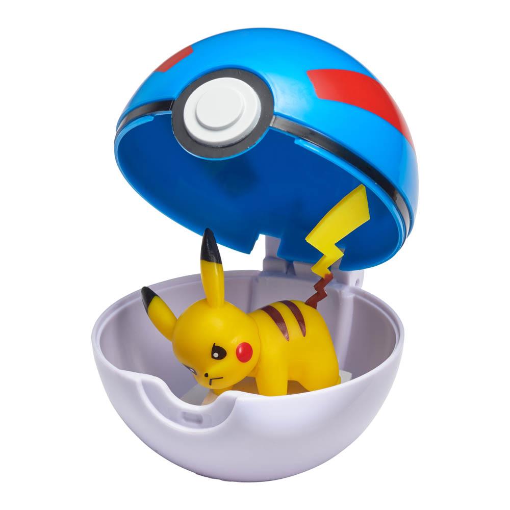 Pokemon figuras de ação pikachu original girando topo dos desenhos animados  girando batalha jogo presente aniversário