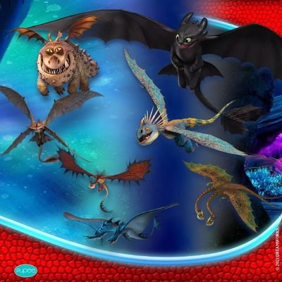 Pupee Eclipse - Dragões Baby - DreamWorks Como Treinar o seu Dragão