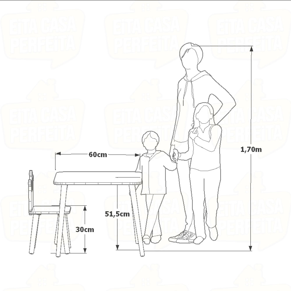 Cadeira Malbec Infantil – Kixiki