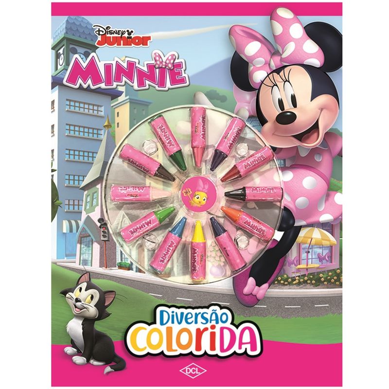 Livro-Para-Colorir---Cores---Disney---Minnie---Editora-Dcl-0