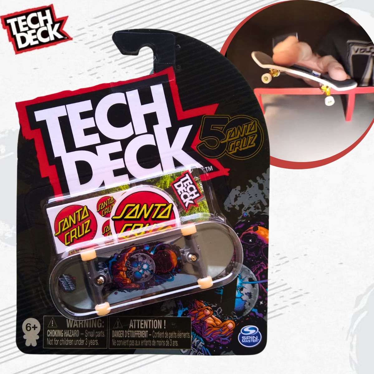 Skate De Dedo Tech Deck Fingerboard Profissional Original