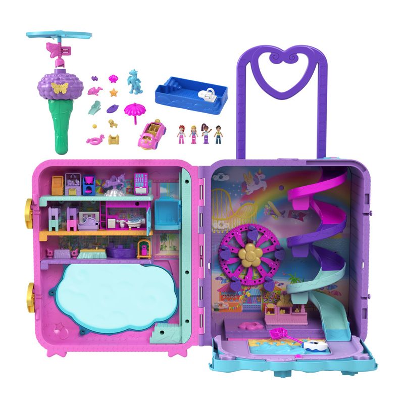 Conjunto-de-Mala-com-Acessorios---Polly-Pocket---Resort-Pollyville---Mattel-5