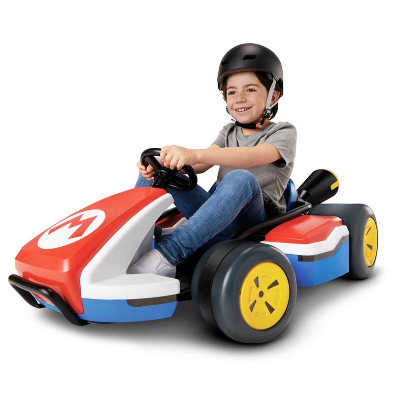 Carro-Eletrico---Super-Mario-Nintendo---Kart-24V---Ride-On-Racer---Candide-0