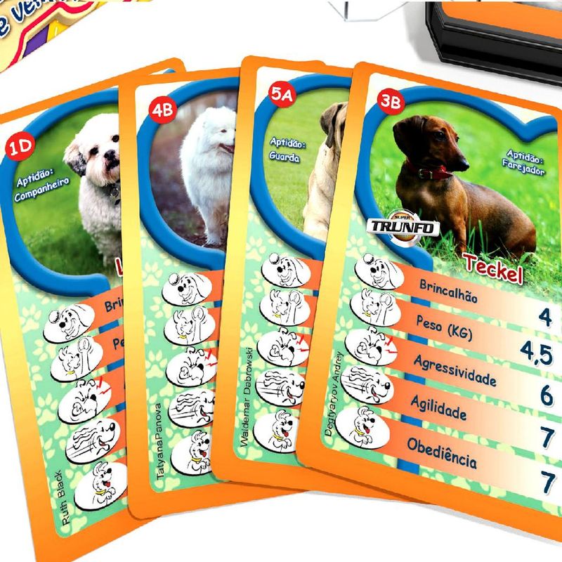 TRUNFO DINOSSAUROS 2 - Jogo de Cartas Trunfo Dinossauros 2 - Grow - GROW