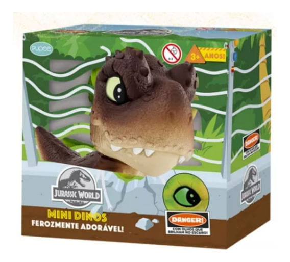 Mini T-Rex Baby Dinos Jurassic World Marrom (3a+) - Pupee