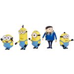 Conjunto-de-Mini-Figuras---Minions---5-Personagens---Mattel-0