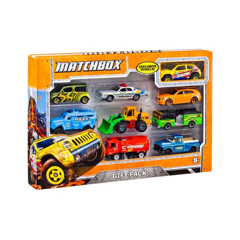 Conjunto-de-Mini-Veiculos-Surpresa---Matchbox---Pack-com-9-Carros---Mattel-1