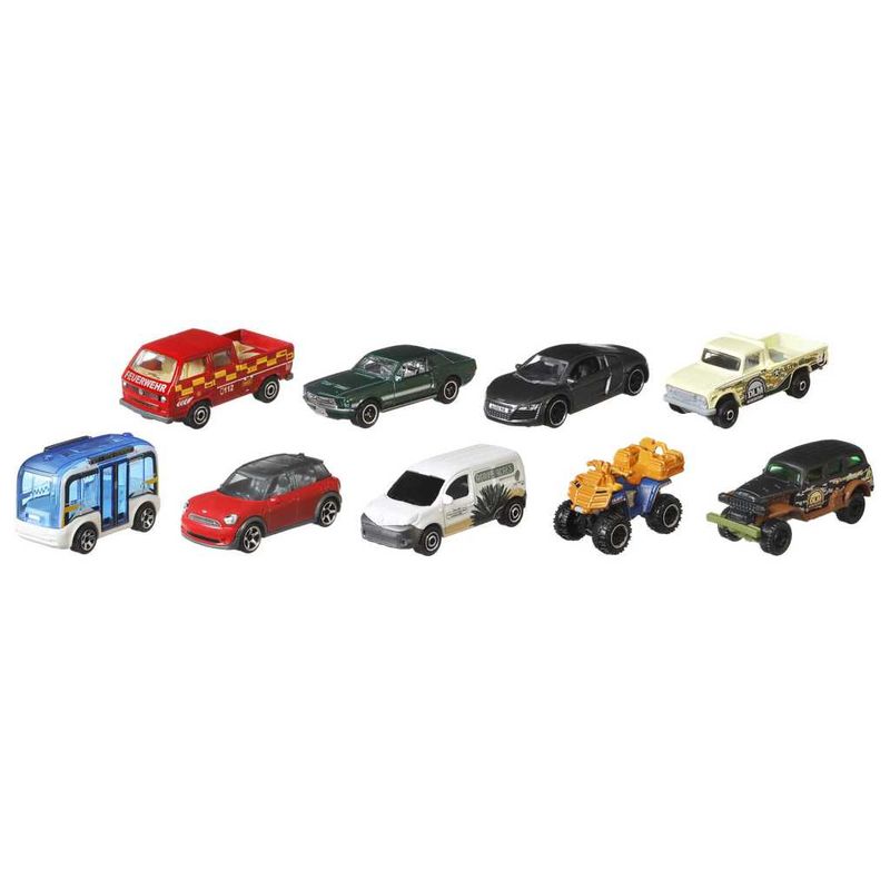 Conjunto-de-Mini-Veiculos-Surpresa---Matchbox---Pack-com-9-Carros---Mattel-4