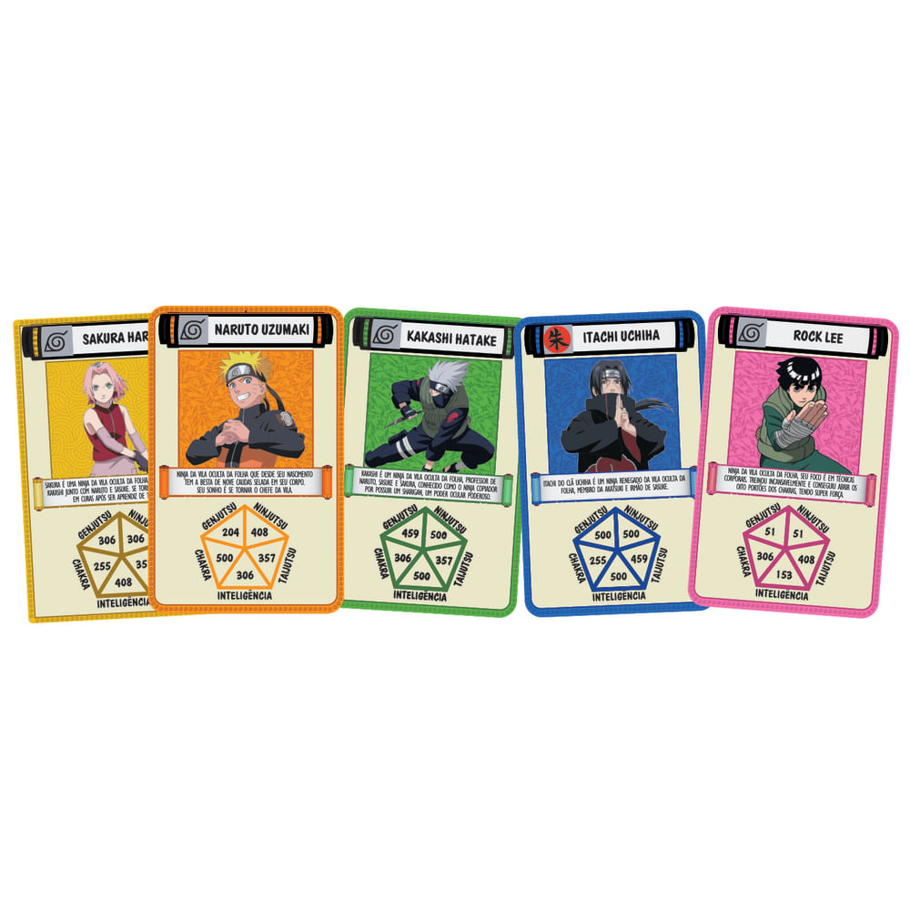 Jogo de Cartas: Uno, Pokémon, Naruto e Mais - Ri Happy