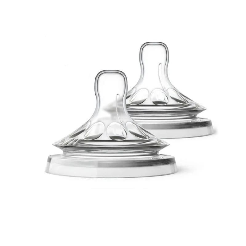 Bico-de-Silicone-para-Mamadeira---Variavel---Philips-Avent-frente