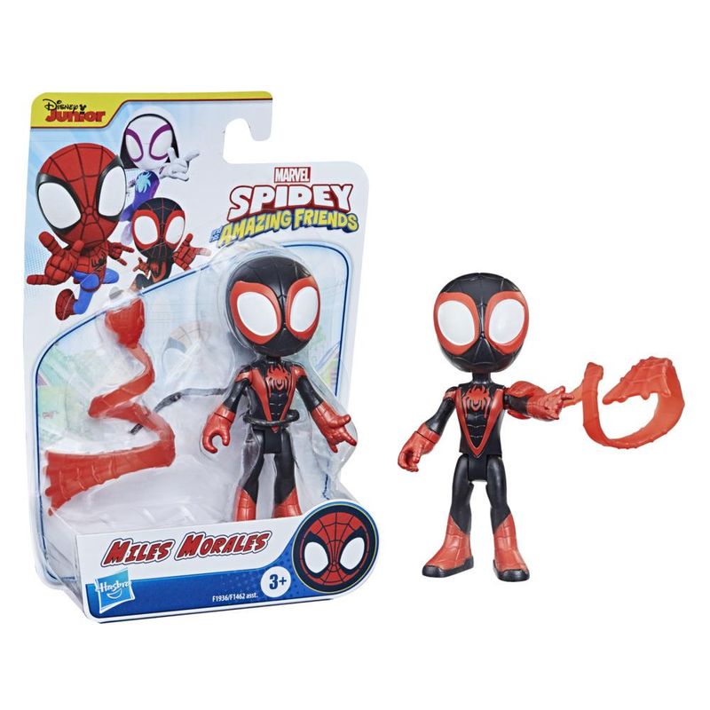 Boneco-de-Acao---Disney-Junior---Marvel---Spidey-and-His-Amazing-Friends---Miles-Morales---Hasbro-1